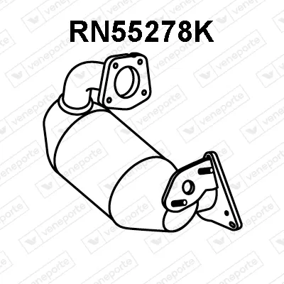 Catalytic Converter Nissan QASHQAI I · Renault MEGANE II · Renault SCÉNIC II
