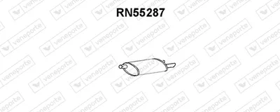 Rear Muffler Renault 25