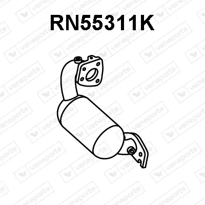 Catalytic Converter Renault MODUS / GRAND MODUS · Renault CLIO III · Renault TWINGO II
