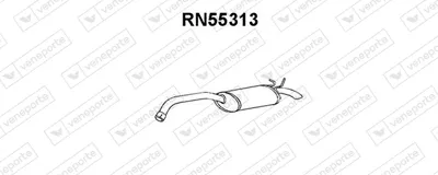 Rear Muffler Renault SAFRANE I