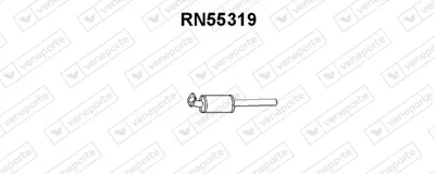 Front Muffler Renault SAFRANE I