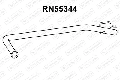 Exhaust Pipe Nissan PRIMASTAR Bus · Nissan PRIMASTAR Van · Opel VIVARO A Van