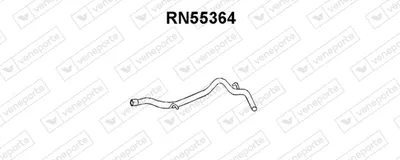 Exhaust Pipe Renault TRAFIC Van