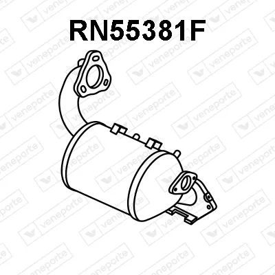 Soot/Particulate Filter, exhaust system Fiat TALENTO Van · Mercedes-Benz VITO Van · Mercedes-Benz VITO Mixto
