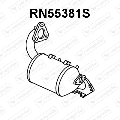 Soot/Particulate Filter, exhaust system Fiat TALENTO Van · Mercedes-Benz VITO Van · Mercedes-Benz VITO Mixto