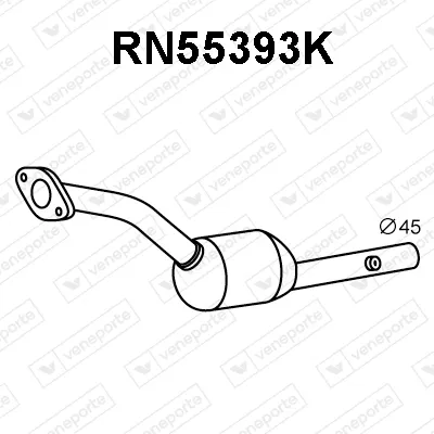 Catalytic Converter Renault MODUS / GRAND MODUS · Renault CLIO III · Renault CLIO III Grandtour