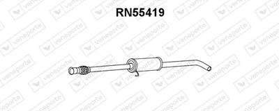 Centre Muffler Renault MEGANE I · Renault MEGANE I Classic · Renault MEGANE Scénic