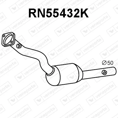 Catalytic Converter Renault CLIO III