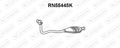 Catalytic Converter Renault RAPID Box Body/MPV