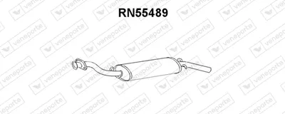 Rear Muffler Renault MASTER I Van · Renault MASTER I Bus