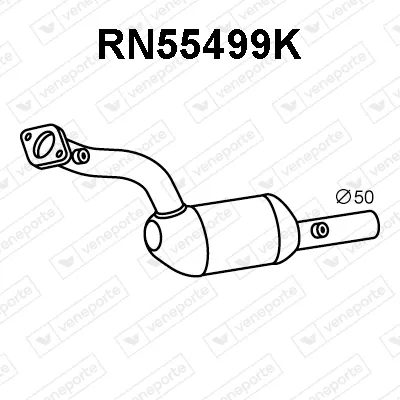 Catalytic Converter Renault FLUENCE