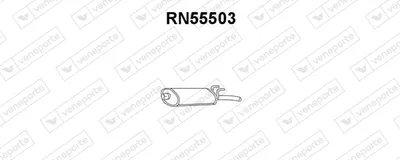 Rear Muffler Renault ESPACE I