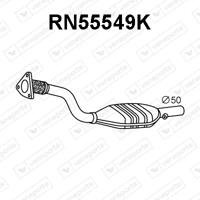 Catalytic Converter Renault MEGANE II · Renault SCÉNIC II · Renault MEGANE II Coupé-Cabriolet