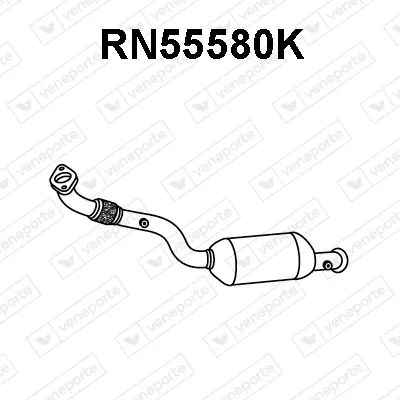 Catalytic Converter Nissan KUBISTAR Van · Renault KANGOO · Renault CLIO II