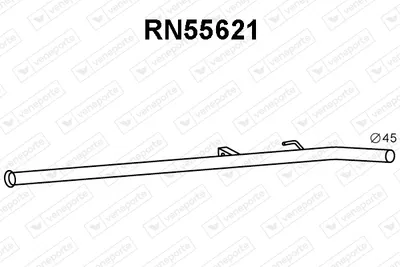 Exhaust Pipe Renault CLIO II