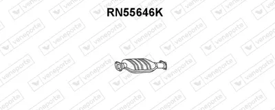 Catalytic Converter Renault RAPID Box Body/MPV