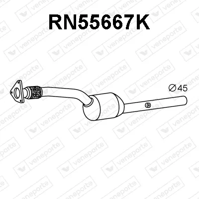 Catalytic Converter Renault LAGUNA II · Renault LAGUNA II Grandtour