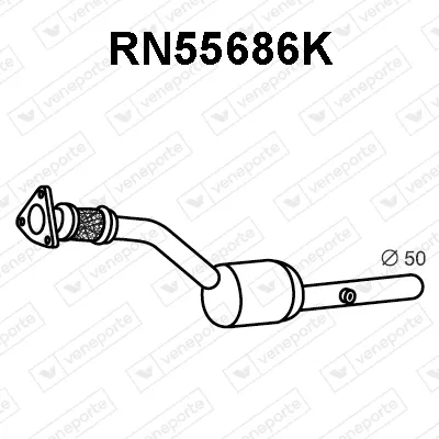 Catalytic Converter Renault MEGANE II · Renault SCÉNIC II · Renault MEGANE II Saloon