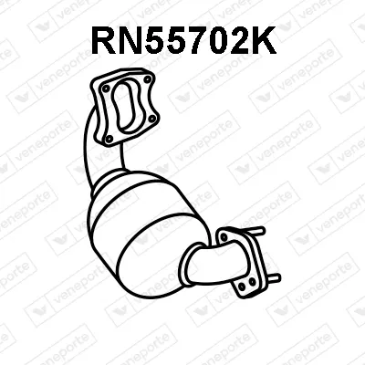 Catalytic Converter Nissan MICRA III · Nissan KUBISTAR Van · Renault KANGOO
