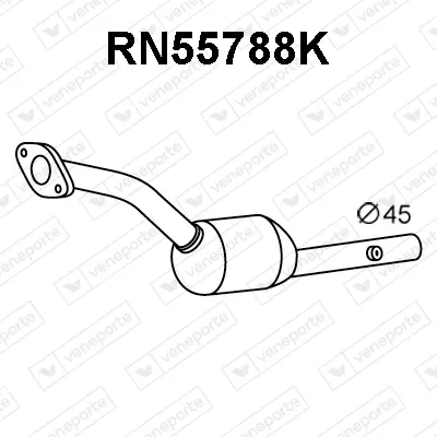 Catalytic Converter Renault MODUS / GRAND MODUS · Renault CLIO III · Renault CLIO III Grandtour