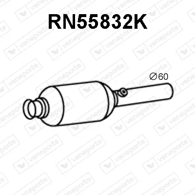 Catalytic Converter Renault CLIO III