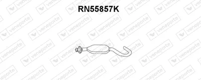 Catalytic Converter Renault 25