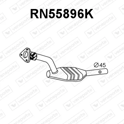 Catalytic Converter Renault LAGUNA II · Renault LAGUNA II Grandtour