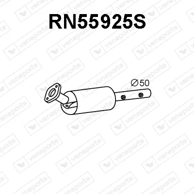 Soot/Particulate Filter, exhaust system Renault MEGANE II · Renault SCÉNIC II · Renault MEGANE II Coupé-Cabriolet