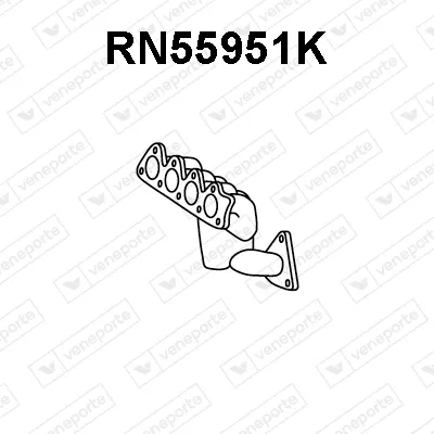 Manifold Catalytic Converter Renault SCÉNIC I MPV