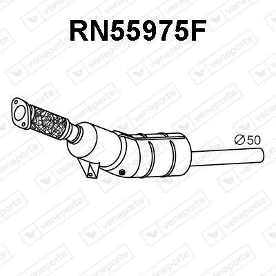 Soot/Particulate Filter, exhaust system Renault KANGOO / GRAND KANGOO II · Renault KANGOO Express · Renault KANGOO BE BOP
