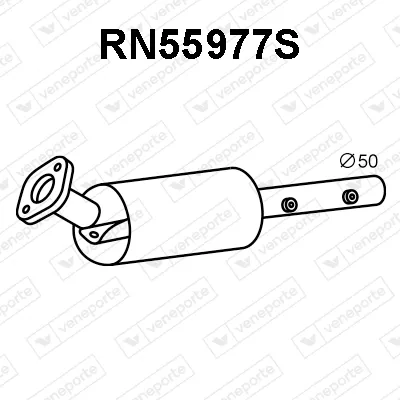 Soot/Particulate Filter, exhaust system Renault MEGANE II · Renault SCÉNIC II · Renault MEGANE II Coupé-Cabriolet