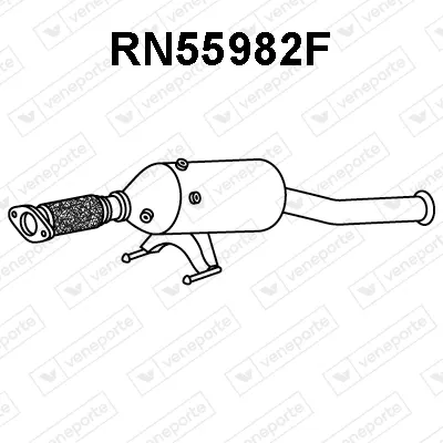 Soot/Particulate Filter, exhaust system Nissan NV400 Van · Nissan NV400 Bus · Nissan NV400 Platform/Chassis