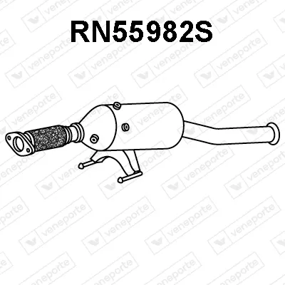Soot/Particulate Filter, exhaust system Nissan NV400 Van · Nissan NV400 Bus · Nissan NV400 Platform/Chassis
