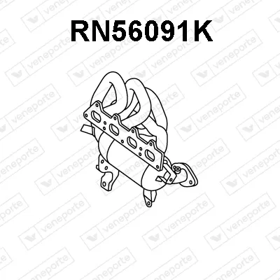 Catalytic Converter Renault TWINGO II · Renault WIND