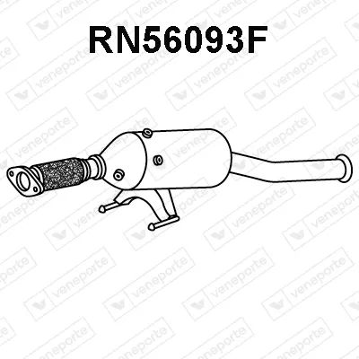 Soot/Particulate Filter, exhaust system Nissan NV400 Van · Nissan NV400 Bus · Nissan NV400 Platform/Chassis
