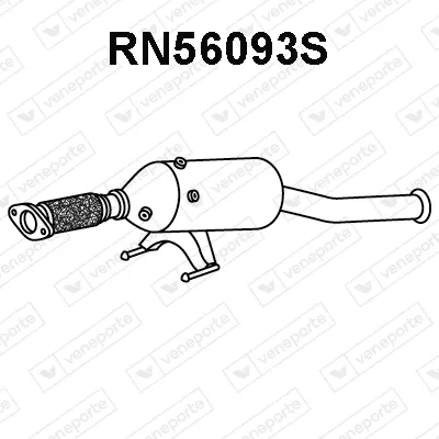 Soot/Particulate Filter, exhaust system Nissan NV400 Van · Nissan NV400 Bus · Nissan NV400 Platform/Chassis