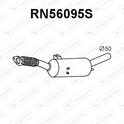 Soot/Particulate Filter, exhaust system Fiat TALENTO Van · Opel VIVARO B Bus · Opel VIVARO B Van