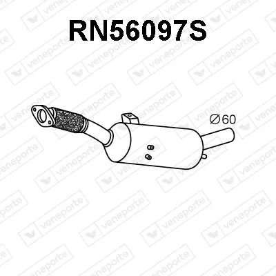 Soot/Particulate Filter, exhaust system Fiat TALENTO Bus · Fiat TALENTO Van · Fiat TALENTO Platform/Chassis