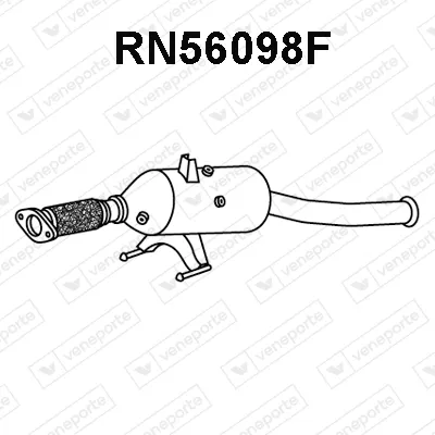 Soot/Particulate Filter, exhaust system Nissan NV400 Van · Nissan NV400 Bus · Opel MOVANO B Van