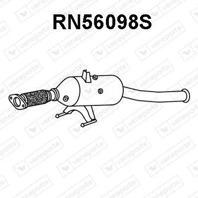 Soot/Particulate Filter, exhaust system Nissan NV400 Van · Nissan NV400 Bus · Opel MOVANO B Van