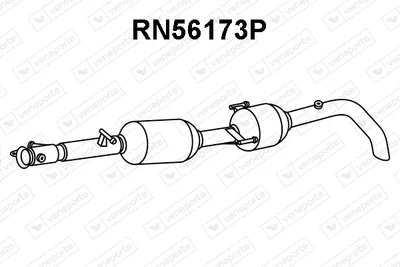 SCR Catalytic Converter Renault MASTER III Van