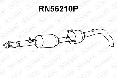 SCR Catalytic Converter Renault MASTER III Platform/Chassis