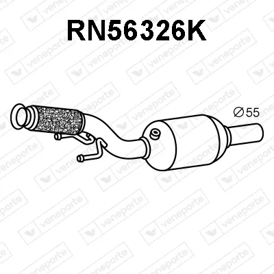 Catalytic Converter Renault CLIO V