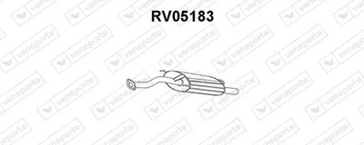 Rear Muffler Rover 200 II Convertible · Rover 400 II Hatchback · Rover 400 II