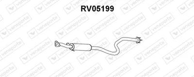 Front Muffler Rover 200 II Hatchback · Rover 400 II