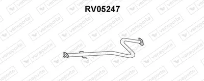 Exhaust tube VENEPORTE RV05247