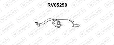 Rear Muffler Rover 45 I Hatchback