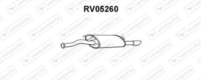 Rear Muffler Rover 45 I Hatchback