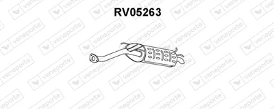 Rear Muffler Mg MG ZS · Mg MG ZS Hatchback · Rover 400 II Hatchback