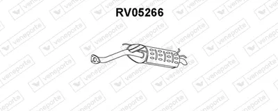 Rear Muffler Rover 400 II · Rover 45 I Saloon